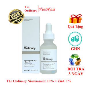 Combo 2 The ordinary niacinamide 10% +  Zinc 1% Dung Tích 30ML