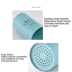 Xi lanh dao kéo túi lưu trữ nhỏ đồ dùng nhà bếp Organizer Kitchen Supply Flatware thoát nước container Bộ đồ ăn giá lưu trữ