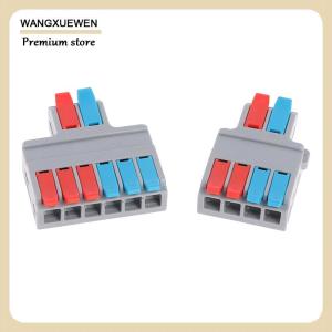[COD] Quick Splitter 2 In 4 6 Out Wire Connector Universal Wiring Cable Connector