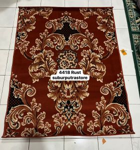 Karpet Permadani Moderno 300 x 400 cm – Varian Motif A Minimalis Collection | Anti Slip