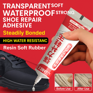 Transparent Soft Waterproof Strong Shoe Repair Glue Strong Adhesion High Waterproofing Adhesive Waterproof Glue Quick Patch Powerful Sneakers Transparen