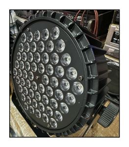 PHONEIX pro LPC604h 1 piece only led stage parlight RGBW 4 IN 1 60 bulb * 4 watts alloy case material for any events