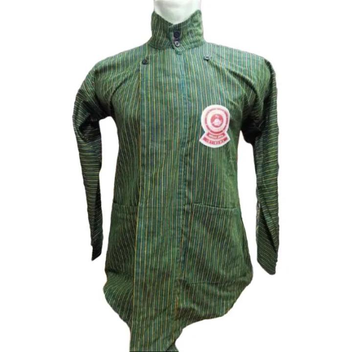 Baju adat jawa laki laki dewasa Baju surjan lurik tradisional jogja solo Baju surjan jawa bahan tenun