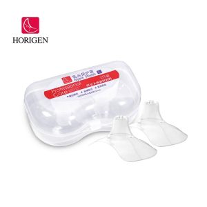 HORIGEN Nipple Shield Natural Fit Silicone Shield Breastfeeding