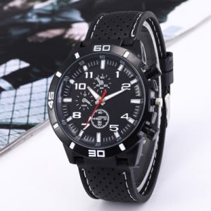 HAMURA COD J8 Jam Tangan Pria Sport Chrono Korea Fashion Quartz Men Silikon Analog Jam Tangan Pria GT Sport Chrono Grand Touring Korea Fashion Quartz Silikon