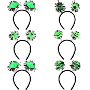 Cartoon Bat Specter Headband with Pumpkin Hairband Skull Hand Headband for Halloween Cosplay Accessories