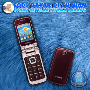 Samsung C3592 Dual Sim Flip Lipat Klasik Unik Kamera Bluetooth Bergaransi