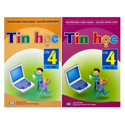 Sách - Combo Tin học Lớp 4 - Tập 1 + 2 (KP)