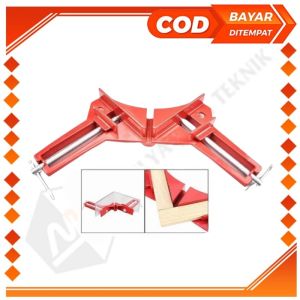 Alat Jepit Siku Corner Clamp Sudut siku 90 derajat Klem Penjepit sudut Besi Bingkai Kayu