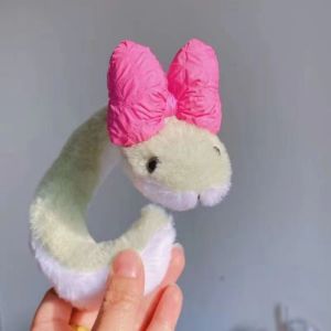 DIGREPAIR ตุ๊กตา งูยัดตุ๊กตา ของเล่นตุ๊กตา ตุ๊กตางูน้อย 40 ซม. ตุ๊กตางูดัดได้ตามใจ ตัวการ์ตูนน่ารัก ของขวัญวันเกิดสำหรับเด็ก ของเล่นเด็ก นอกจากนี้ยังมีอุปกรณ์เสริม