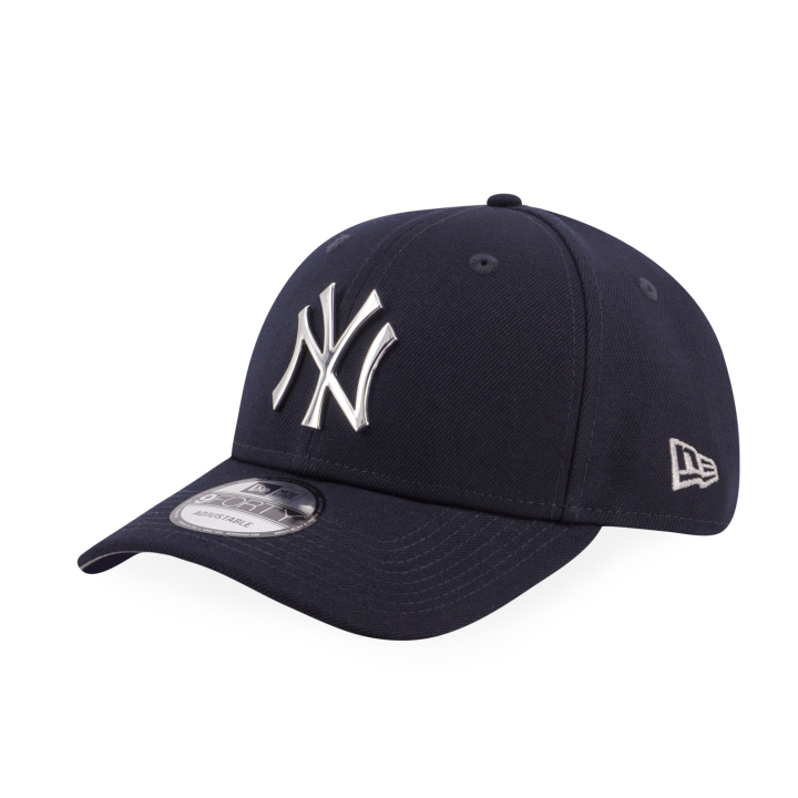 New Era Berretto Yankees Logo Metallico - Regolabile Per Donna, Taglia Unica - Foto 7