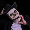 Topeng Wajah Mask Halloween / Skull Mask Halloween / Topeng Tengkorak Seram. 