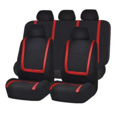Car Seat Cover Universal Polyester Fabric Kereta Seat Cushion 4 Color Kereta Seat Cover For Myvi Axia Bezza