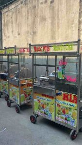 Xe nước mía truyền thống 7 tấc cơ khí Tân Ngọc Châu 0937.272.899