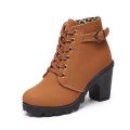 A-Linna Ladies korean Fashion Boots #888 High heel (ADD 1 SIZE BIGGER)#888. 