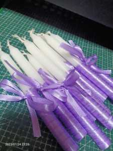 Personalized Baptismal Candle for a special occasion 12cm