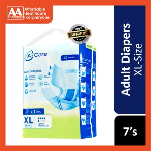 A-Care Adult Diapers Size XL 7s