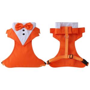 Comfortable Large Dog Harness for Pet Dogs No Pull Tuxedo Attachments Vest Set Multiple Size