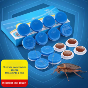 Cockroach Killer Household One Nest All Nests Non toxic Genuine Strong Glue Bait Kitchen Artifact家用灭蟑螂药贴