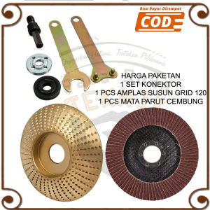 Adaptor Bor Jadi Gerinda Arbor Poles Kikir Serut Parut Amplas Susun Asah Ukir Gosok Penghalus Kayu