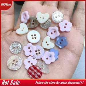 【COD】🔥🔥🔥 10pcs Randomly Diy Scrapbooking Cute Sewing Button Clothing Accessories