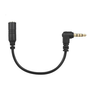 3.5mm Auditory Adapter Cable with 90 Degree Right Angled Plug for Studios Sound from Smartphones to Digital Cameras