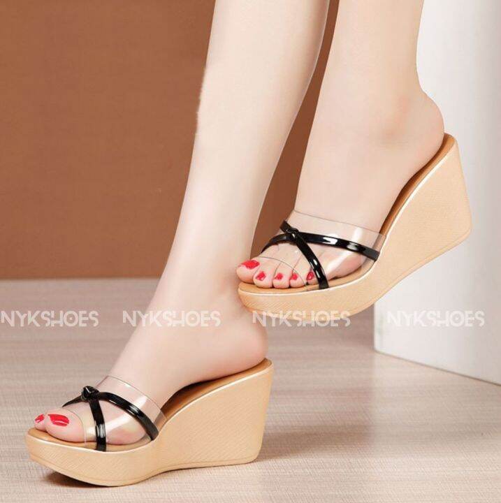 Lazada sandal clearance wedges wanita