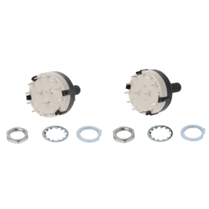 2 Pole 6 Way/3 Pole 4 Way Rotary Switch - Good Quality - 1st CLASS POST