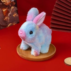 White rabbit doll plush toy ears simulation bunny doll pet toys handmade