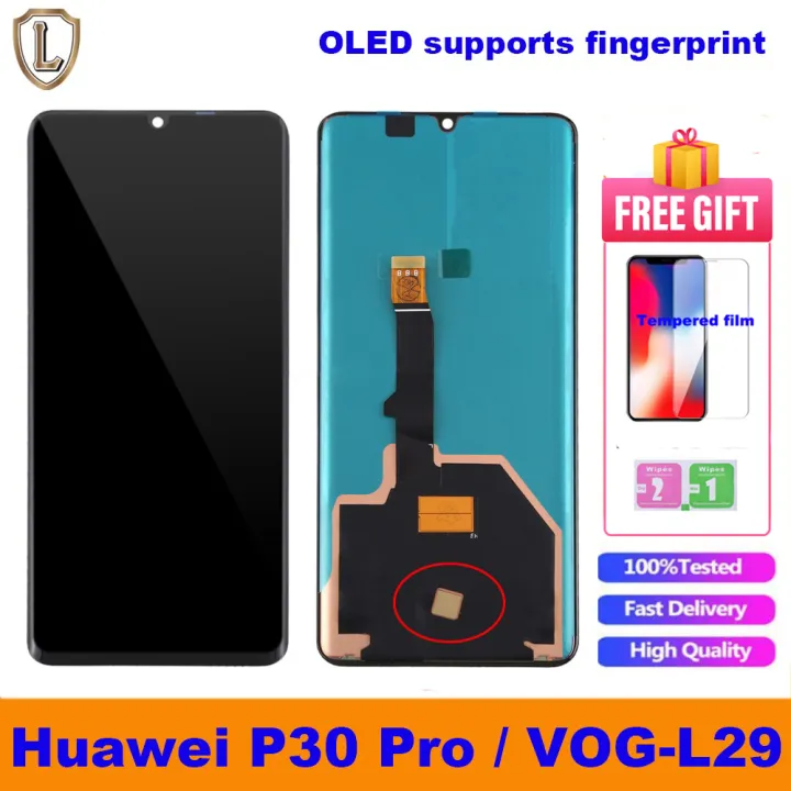 100% tested OLED for Huawei P30 Pro LCD Screen and Digitizer Full