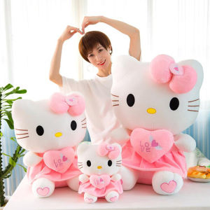 FCOversized Doll Genuine Angel Love Hello Item Sale KT Cat Stuff Toy Plush Toy Girl Doll Sleeping Pillow For Stuff Toys For Girls Birthday Gift For Girls Girlfriend