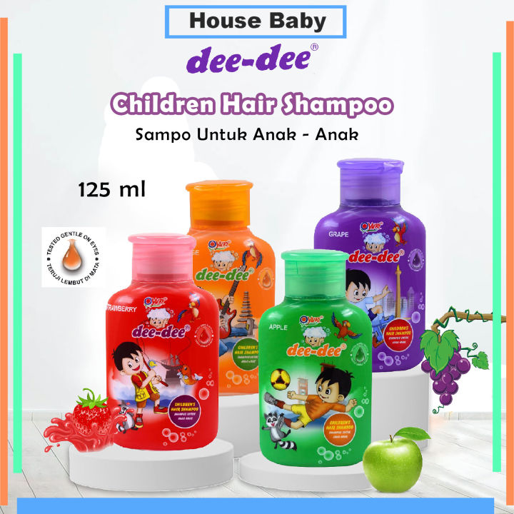 Dee-dee Shampo Anak 125ml Sampo Anak Anak Wangi Buah - House Baby ...