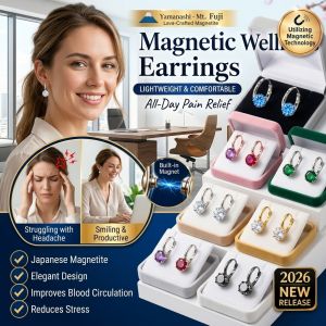 Magnetic Ear Stud Earrings Women Fashion Accessories Lightweight Easy Wear Minimalist Jewelry Elegant Design Daily Matching Earrings Quality Ready Stock