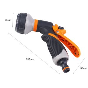 Spray Lawn Watering Multi-Function Car Wash High Pressure Durable Hand-Held Tools Hose Sprinkle Nozzle Garden