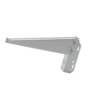 Permanent Wall Mount Photovoltaic Panel Parenthesis Thin Oxidation Resistant Aluminum Frame Simple Modifiable Corner Plan