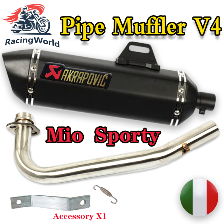 akrapovic pipe for mio i 125