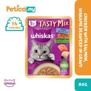 Whiskas Pouch Tasty Mix 70g x14 Wet Cat Food