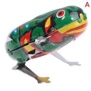 Classic Clockwork Jumping Frog Childrens Vintage Toy Boy Boy Education Baby Baby Classic Toy Wind Up Toys Gifts