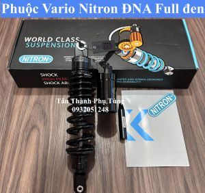 Phuộc Vario Nitron ĐNA chính hãng Full đen BH 1 năm ( cao 330mm)