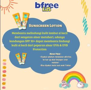 SUNSCREEN ANAK DAN LOTION AMAN BEBAS BARAPEN SPF 30 PA +++ SKINCARE ANAK