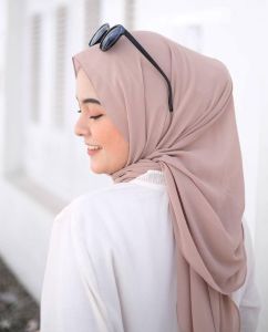 (COD) Pashmina Oval Ceruty Babydoll Premium/ Pashmina shawl curvee / pashmina malay 180cm