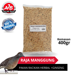PAKAN BURUNG PERKUTUT RAJA MANGGUNG GACOR LOMBA HARIAN 400G