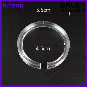fufeng 1PCS Clear Jewelry Bracelet Display Holder Bangle Organizer Rack
