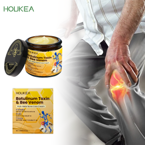 【Stok Sedia】Houkea Bee Venom Joint Pain Relief Cream - Soothes Aching Knees & Shoulders Relieves Stiffness Mild Natural Formula 60g