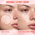 SHEGLAM Melon Melt Glow Primer Hydrating Niacinamide Serum Primer Watermelon Pink Face Primer.
