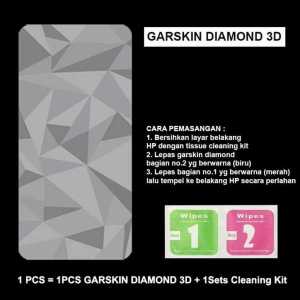 Skin Carbon Itel RS4 S24 S23 S23 Plus Anti Jamur Motif Diamond
