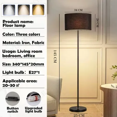 Lampu Lantai Aesthetic Lampu Pajangan Nordik Lampu Lantai Berdiri Yang Aman Dekorasi Hias Kamar Tidur Ruang Tamu Cafe Bar Lampu Belajar