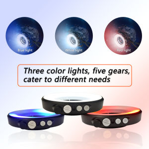 Seafrogs SL-108 1200LM Waterproof 40m/130ft Ring Flash Ligh Microphotography Diving Fill Video Light For  67 mm Interface Camera Housing/Phone Case （Rechargeable ）