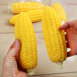 GONOVO squishy toy Slow Rising Fidget Simulation Corn Simulation Corn Rubber Vent Corn Toy Sensation Toy Mini Simulation Corn Pinch Toys Kids Gift