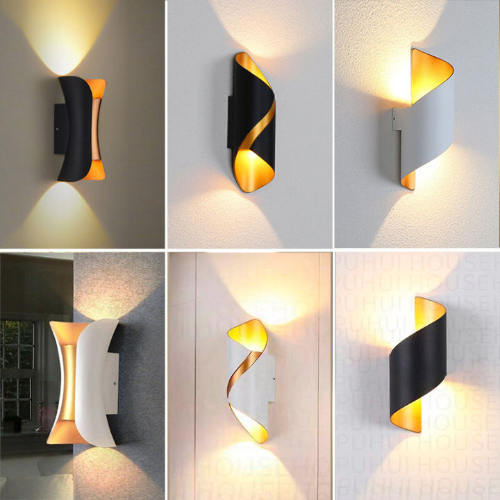 TWO.1 Outdoor Wall Light LED Lampu Dinding Waterproof Modern Wall ...